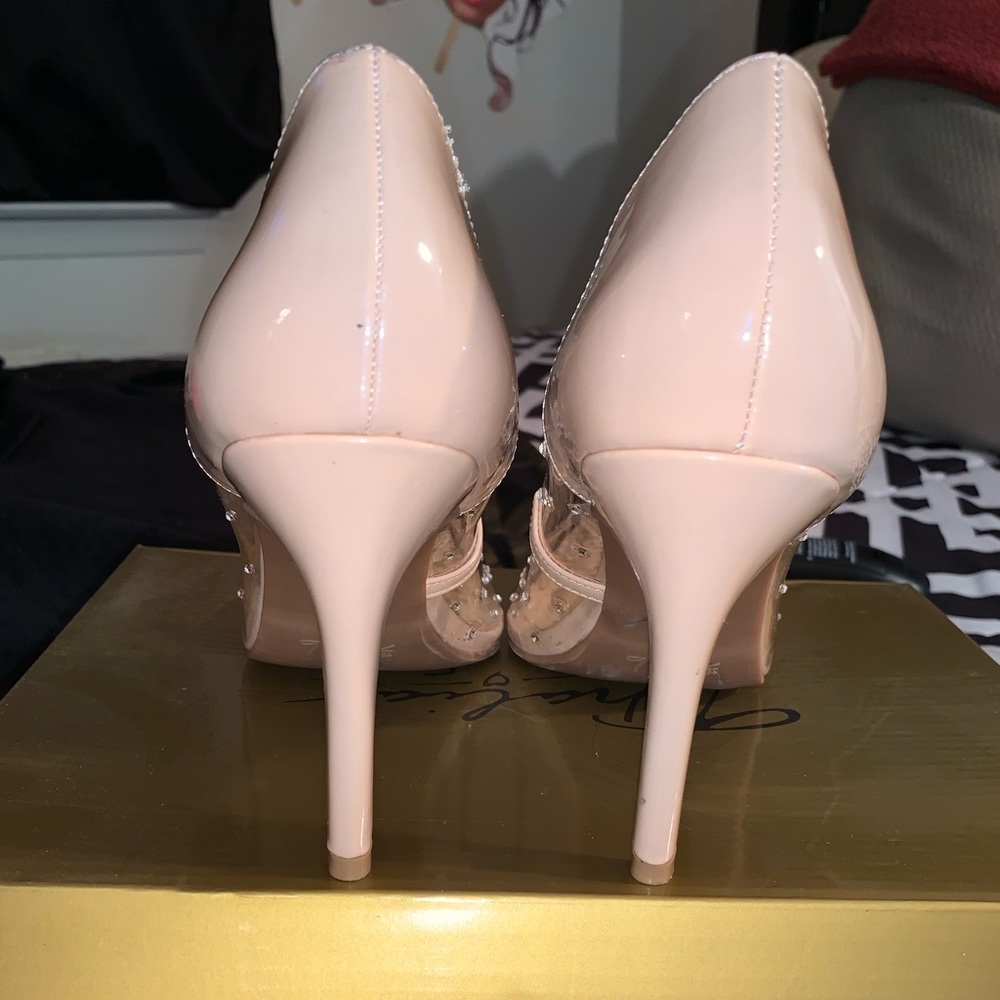 Clear rhinestone pump - Picture 4 of 4